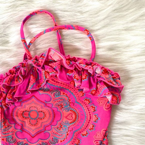 Baby Gap Pretty In Pink Swimsuit 18/24M - Picture 4 of 4